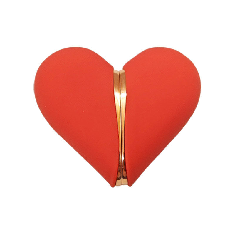 WONDEBLISS Gina heart vibrator red color main product photo