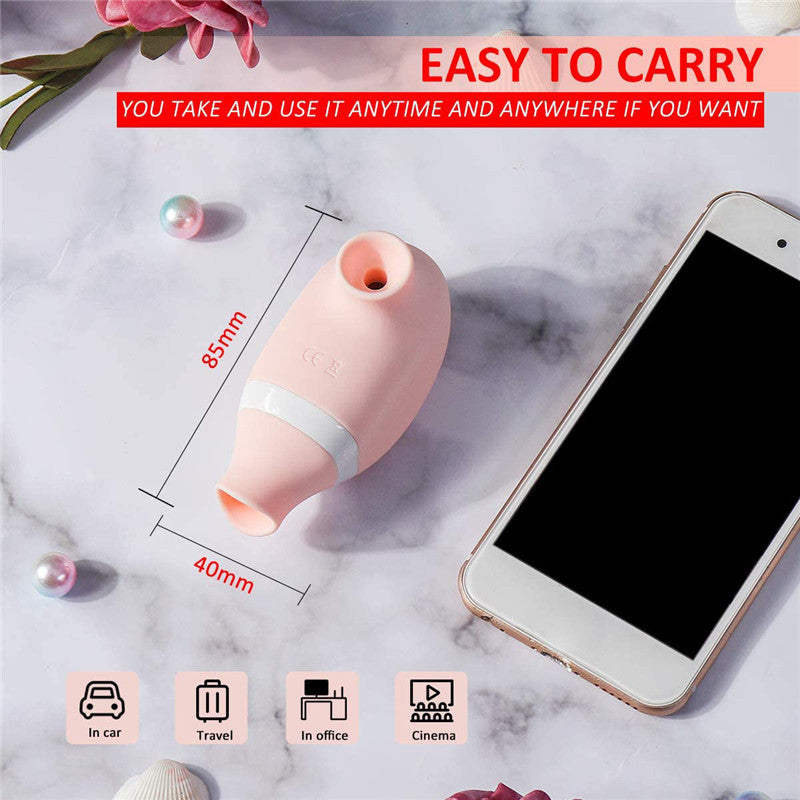 Tongue Licking Suction Vibrating Egg - 3-in-1