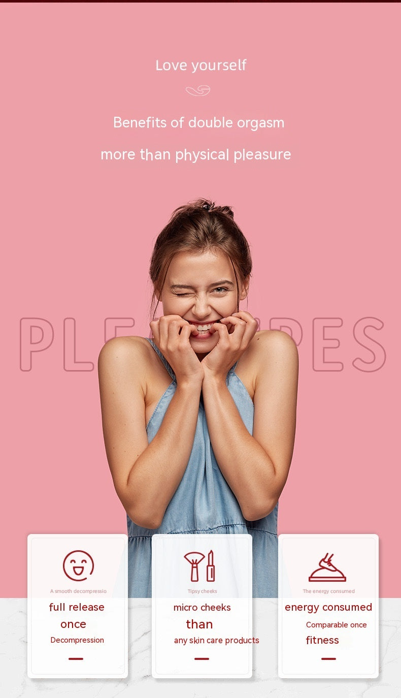 Automatic Heating Sucking Clitoral Multi-frequency Vibrator