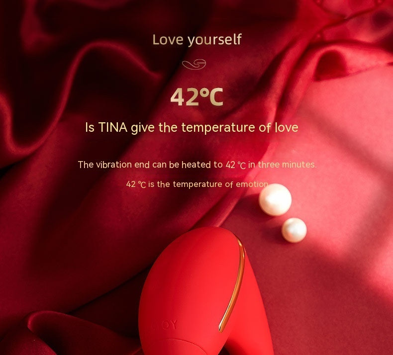 Automatic Heating Sucking Clitoral Multi-frequency Vibrator