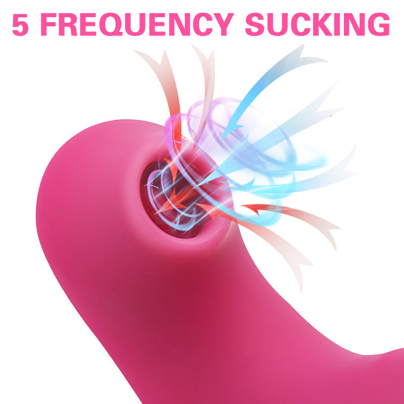 Sucking Multi-frequency Wearable Vibrator