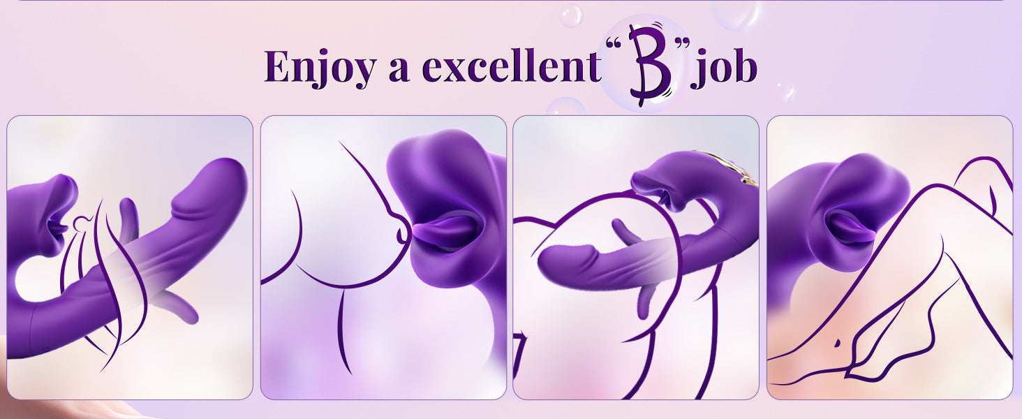 Tongue Licking Vibrator G-spot