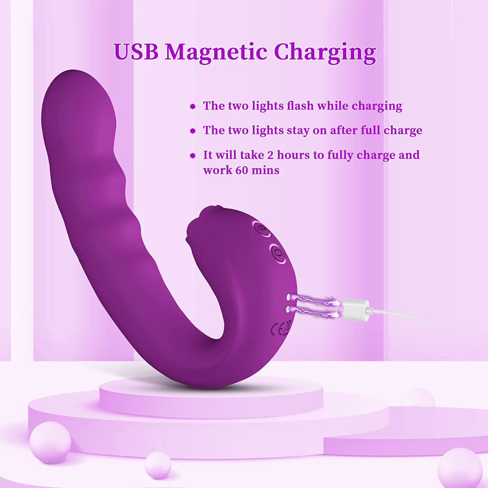 Tongue Licking Vibration Swing Massager