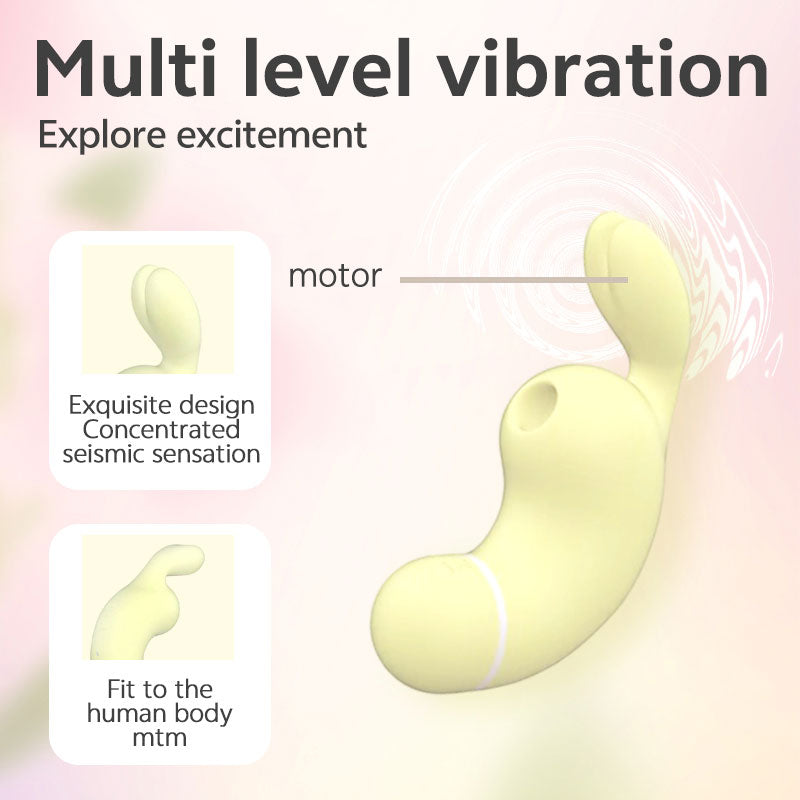 Tiimmy Waterproof Vibrator - 6 Speed Modes, Dual Stimulation, Rechargeable Personal Massager