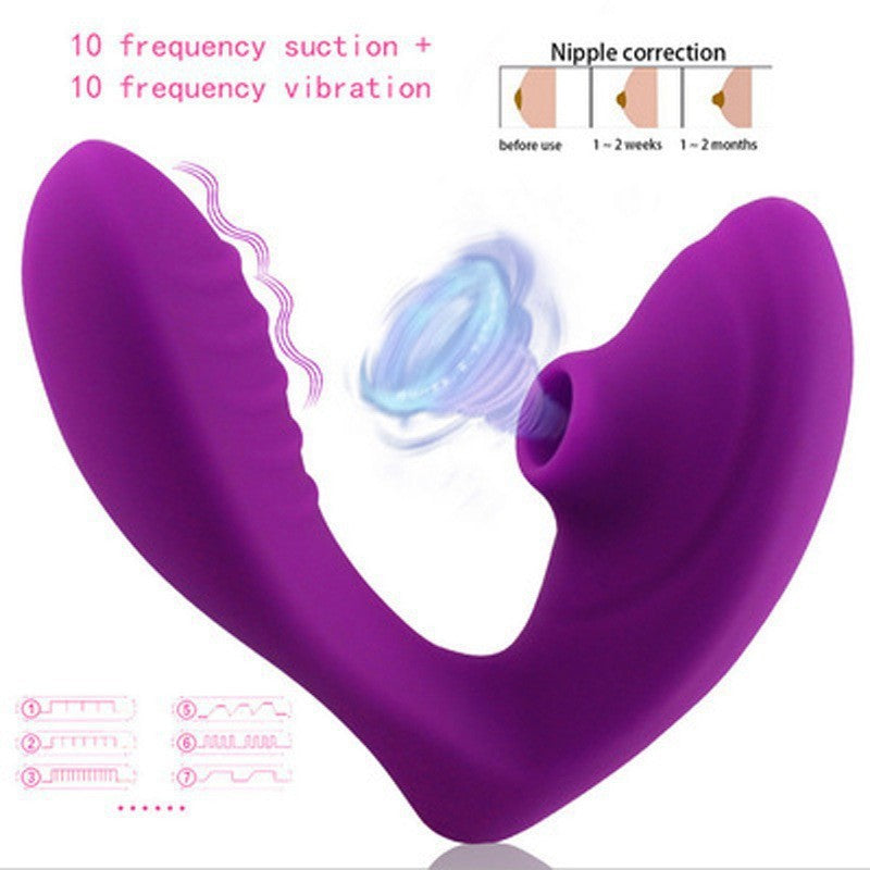 Dual-Head Suction Vibrator