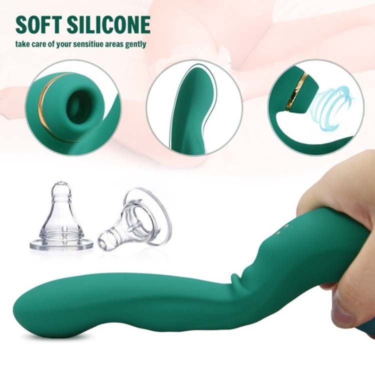 Eco-Friendly Silicone Suction Massager