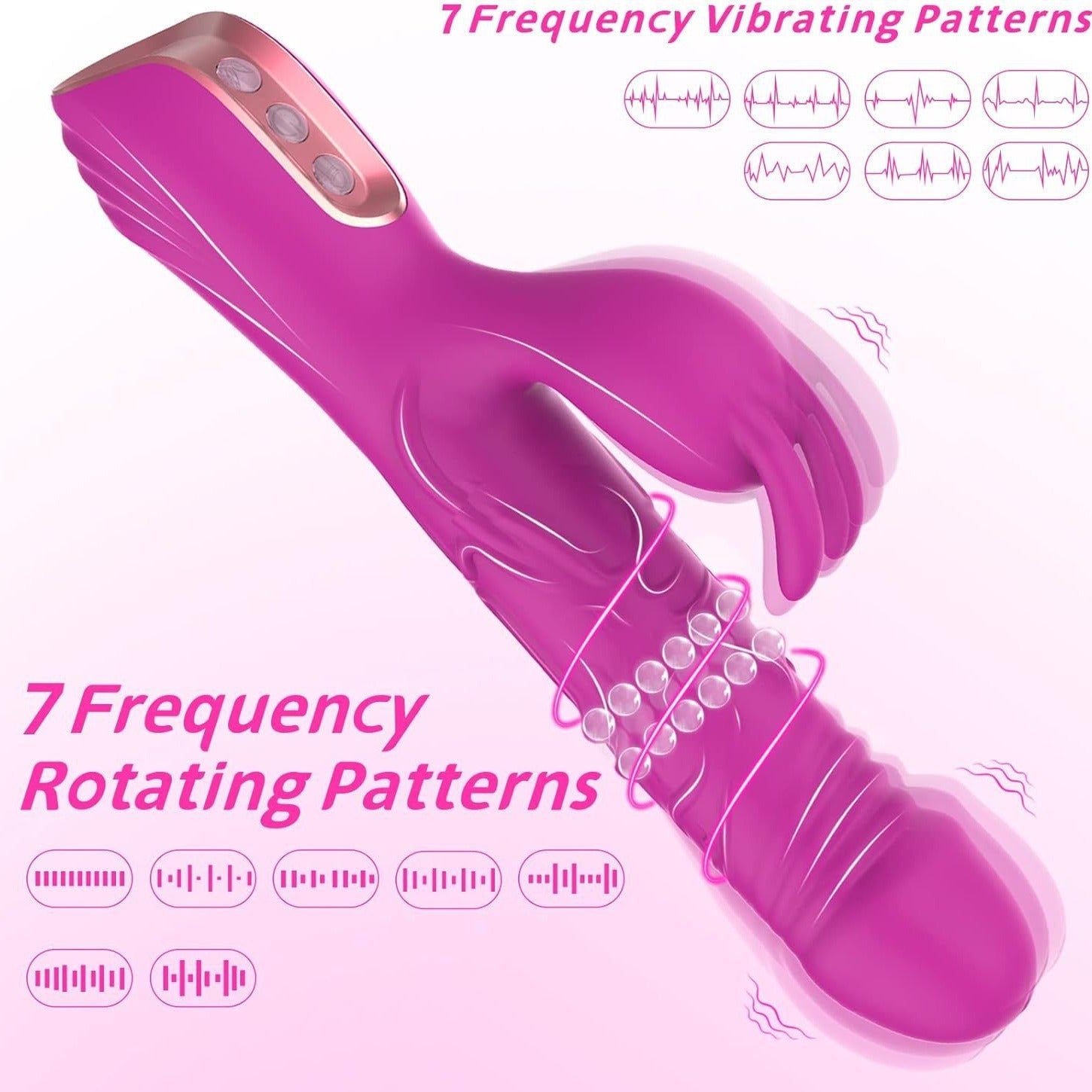 Thrusting Rotating G-Spot Vibrator