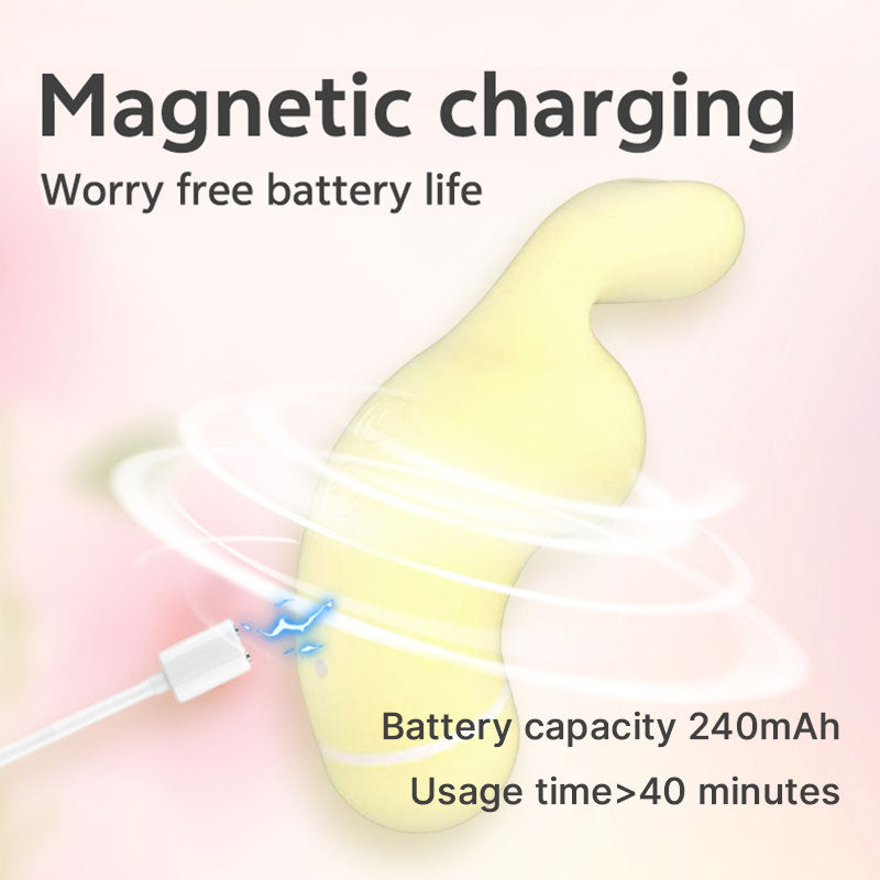 Tiimmy Waterproof Vibrator - 6 Speed Modes, Dual Stimulation, Rechargeable Personal Massager