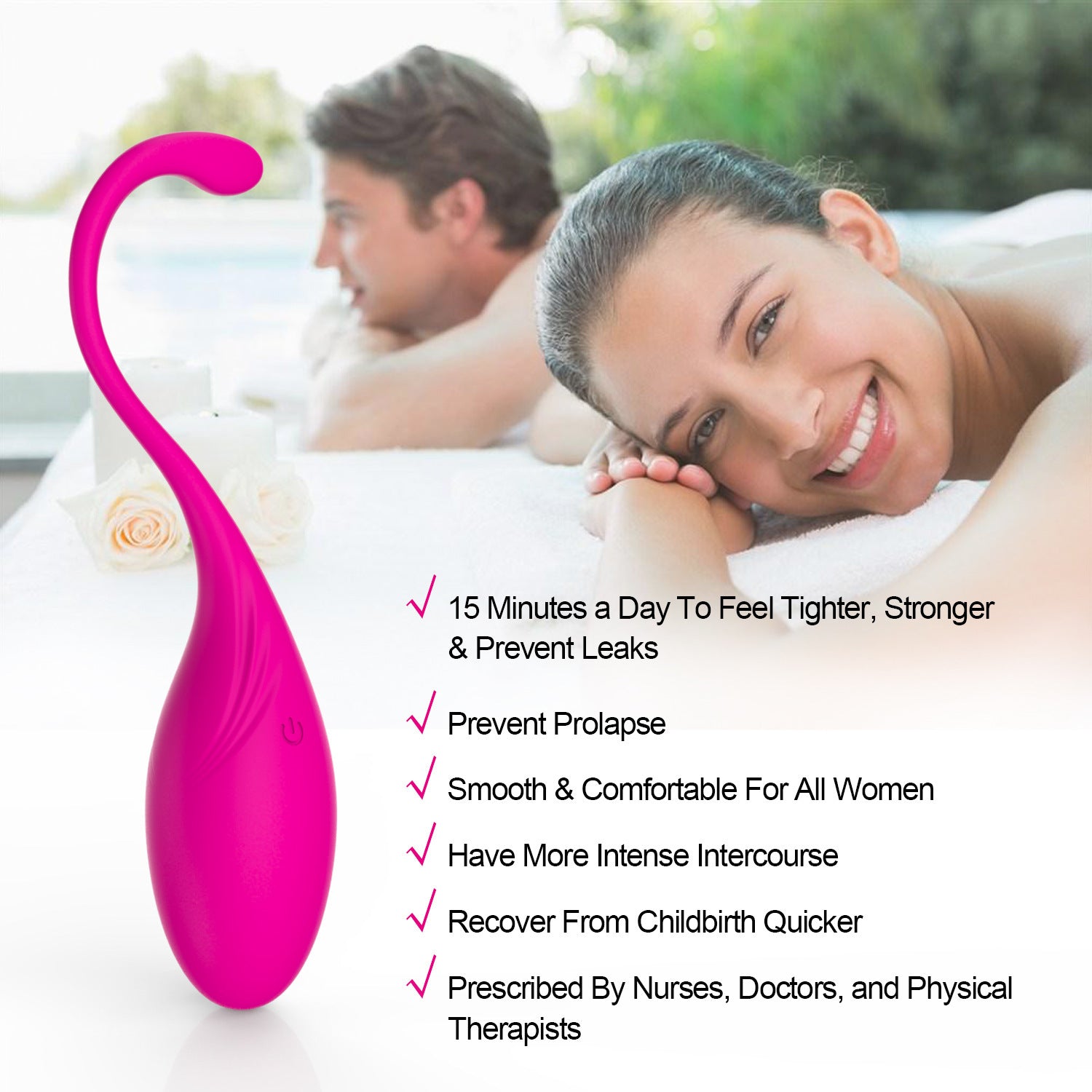 10-Frequency Pelvic Floor Trainer - Kegel Exerciser