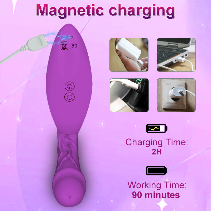 Ergonomic Handle Suction Vibrator