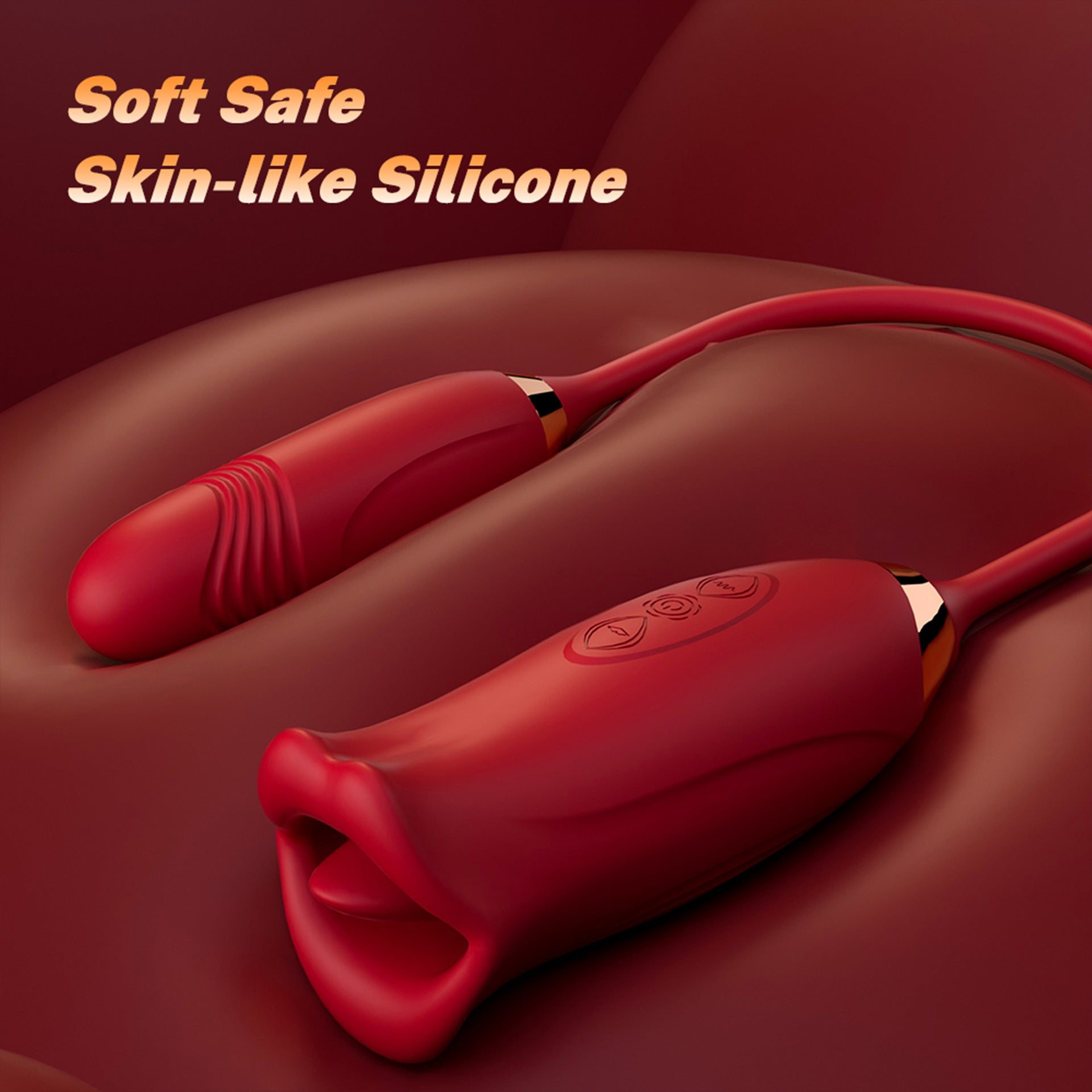 Double Ended Vibrating Wand - Dual Stimulation