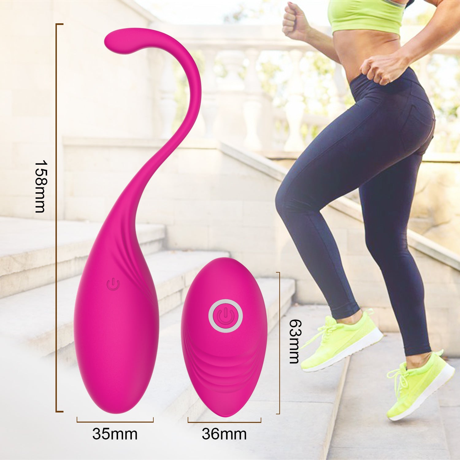 10-Frequency Pelvic Floor Trainer - Kegel Exerciser