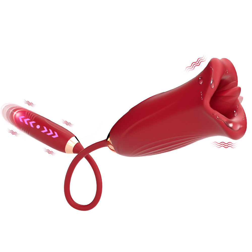 Double Ended Vibrating Wand - Dual Stimulation