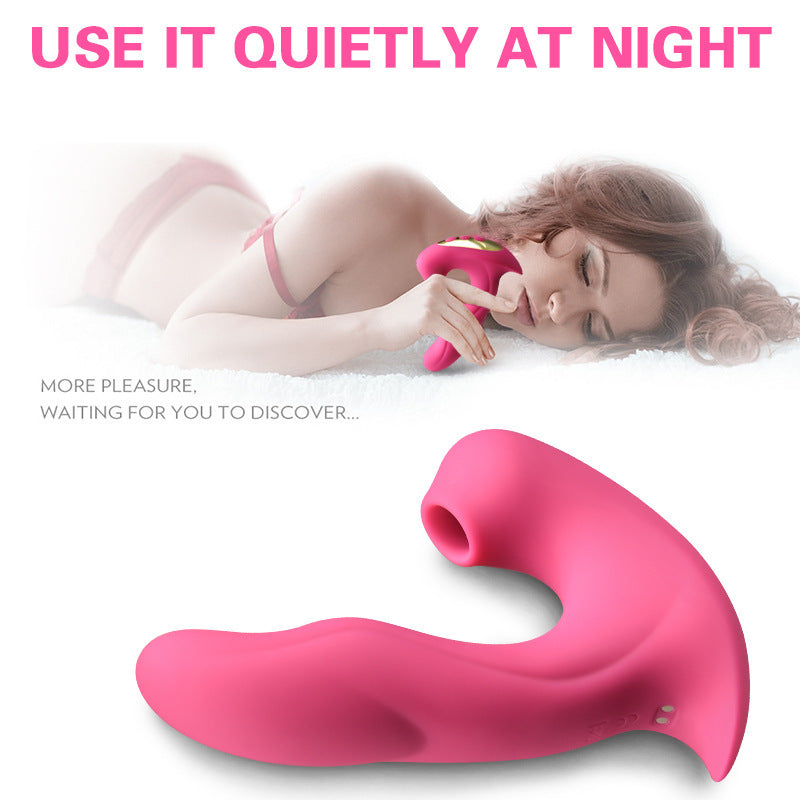 Sucking Multi-frequency Wearable Vibrator