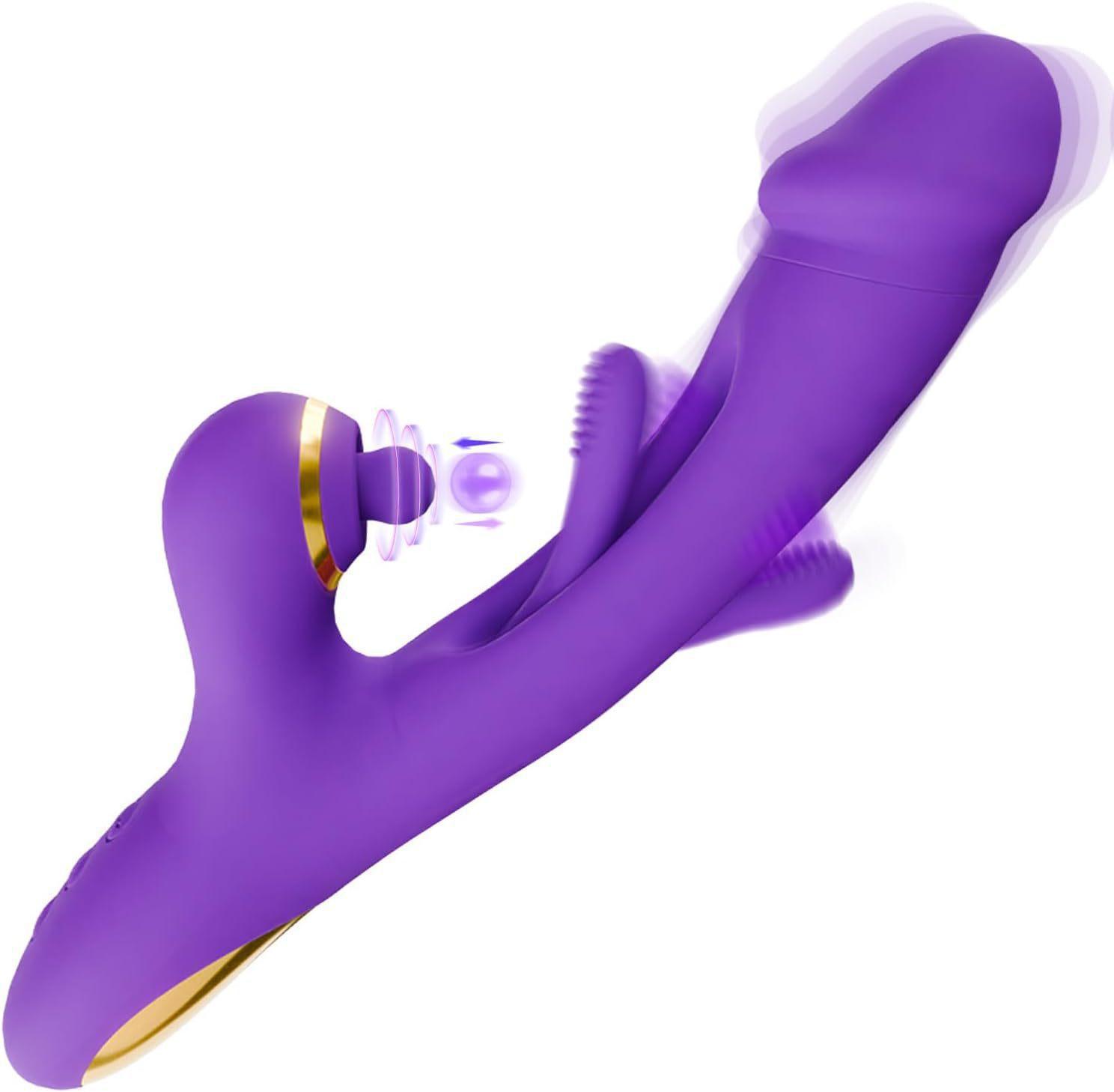 Hollow Tongue Licking Suction Massager