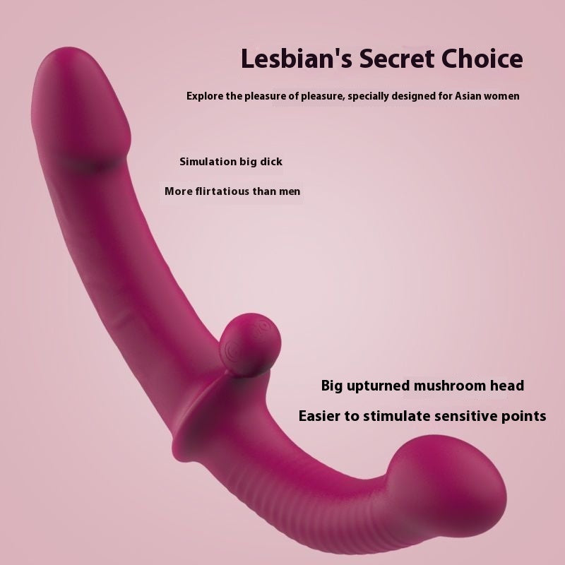 Remote Control Double Head Vibrator - Wearable