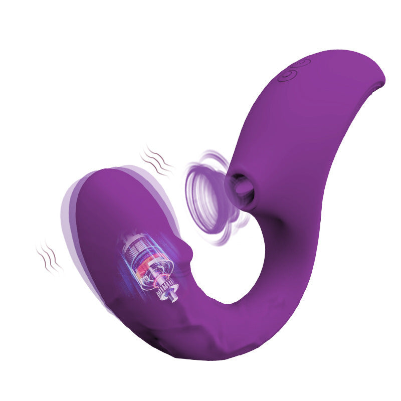 Ergonomic Handle Suction Vibrator