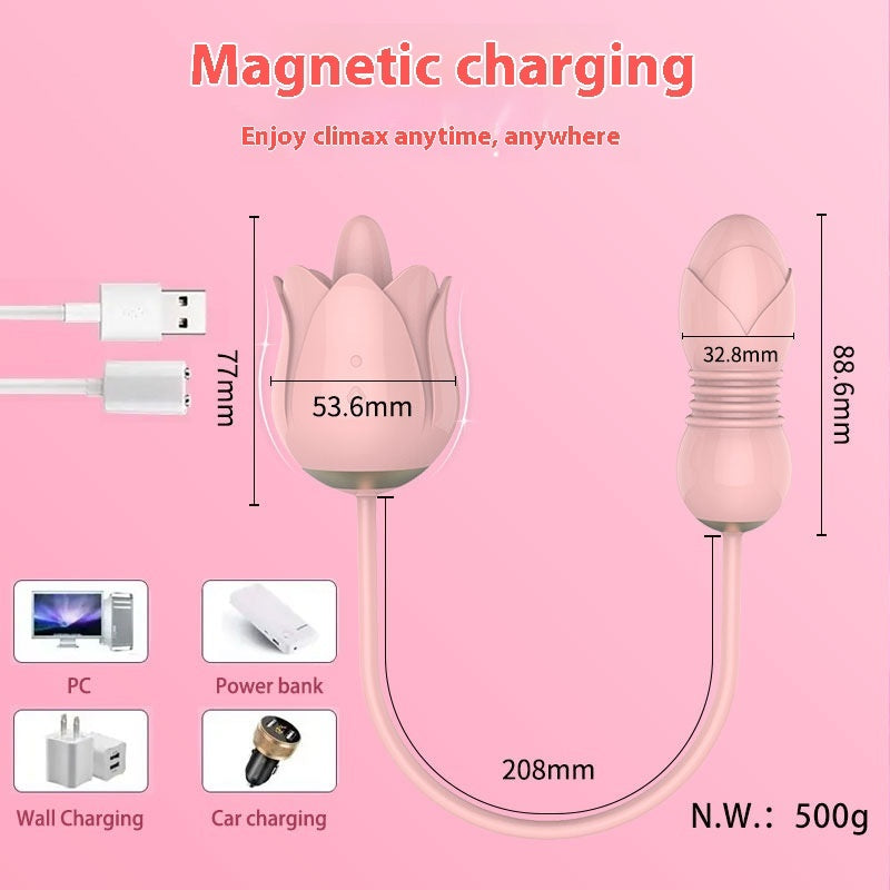 Lotus Silent Vibrator Massager