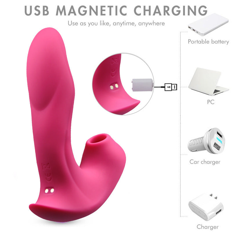Sucking Multi-frequency Wearable Vibrator