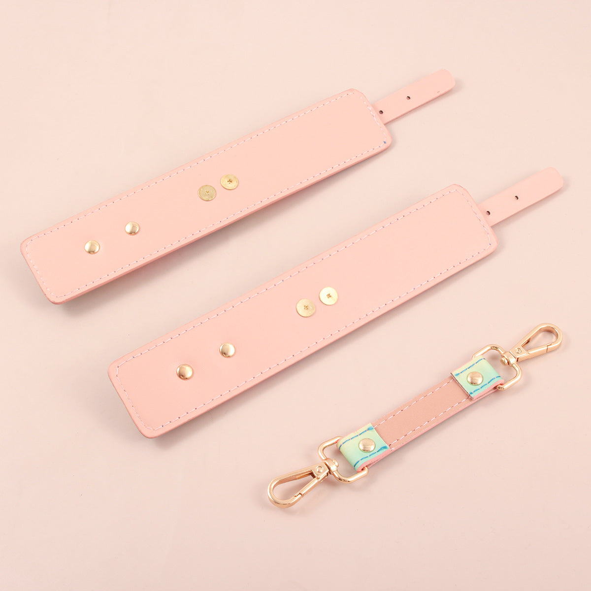 Bondage And Discipline Alternative Handcuffs Rainbow