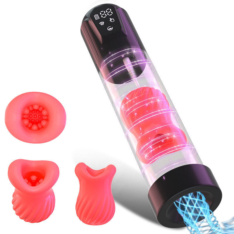WONDEBLISS 2-in-1 trainer transparent black body design