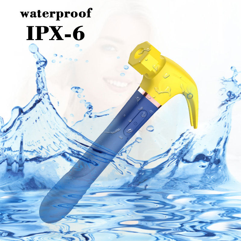 Wondebliss 4-in-1 Hammer Vibrator - IPX6 Waterproof Demo