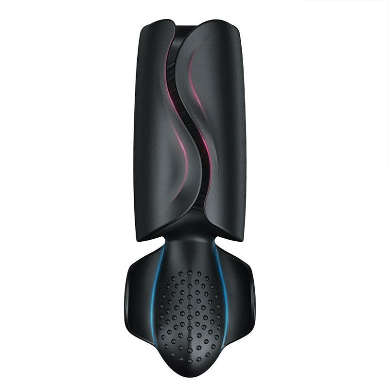 WONDEBLISS Amanda masturbator front view, black