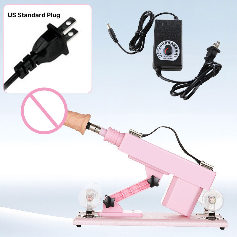 Wondebliss Auto Telescoping Massager Pink – Full Kit Display