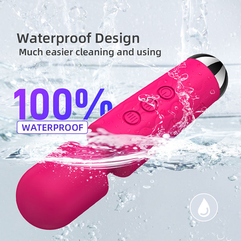 Wondebliss Mini AV Vibrator - IPX7 Waterproof Demo