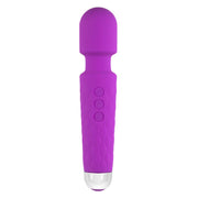 Wondebliss AV Wand Massager Large - Purple - Front View