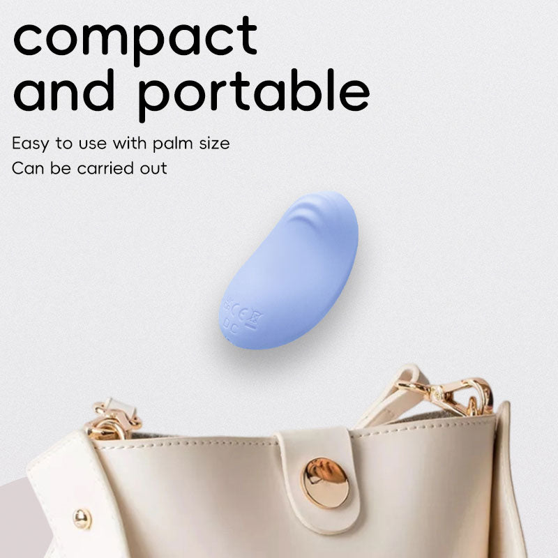 WONDEBLISS Bean Pod wearable vibrator lifestyle scene wearing demonstration