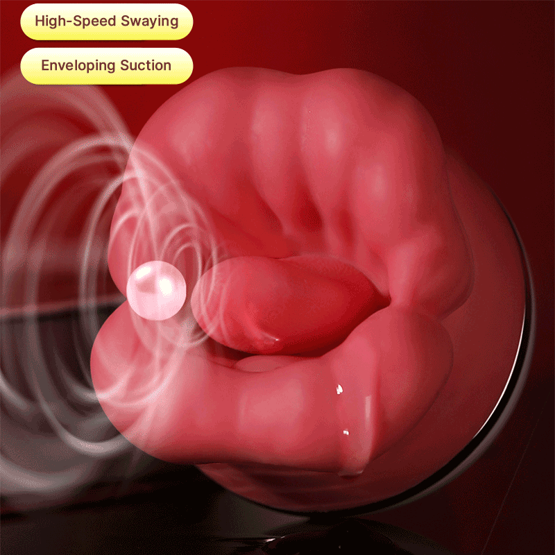 Wondebliss Big Mouth Massager High-Speed Swaying Tongue - Dynamic Movement, Targeted Stimulation