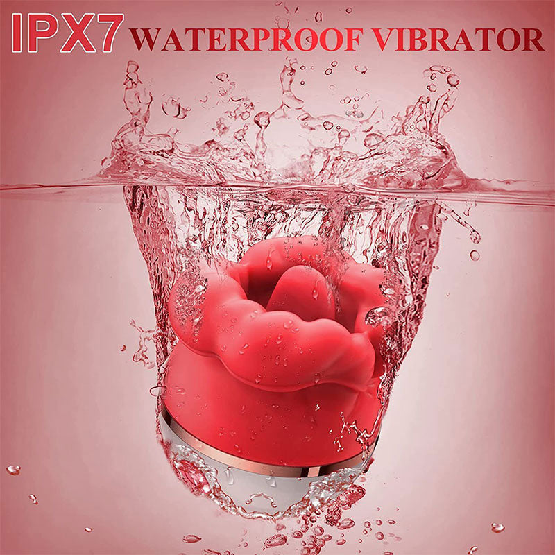 Wondebliss Big Mouth Massager IPX7 Waterproof - Shower-Safe, Easy to Clean