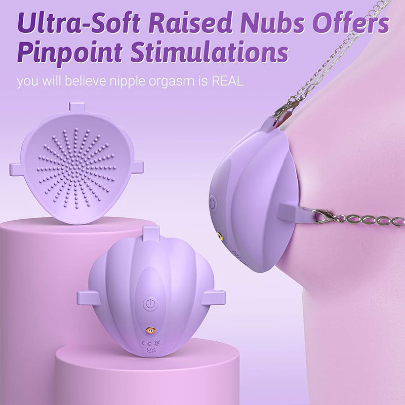 WONDEBLISS wearable breast massager soft bump texture detail