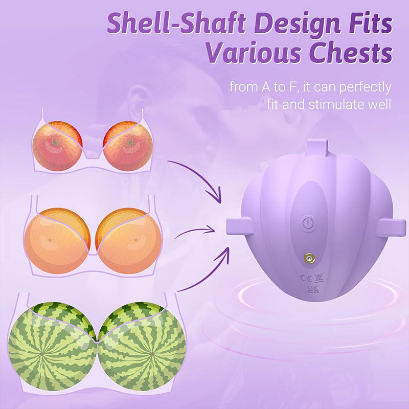 WONDEBLISS wearable breast massager universal chest fit demonstration