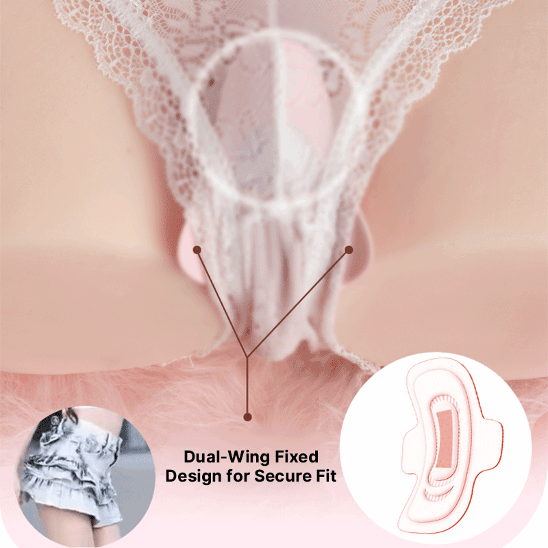 WONDEBLISS Bubble Fish dual-wing fixed design – secure wearable fit demonstration