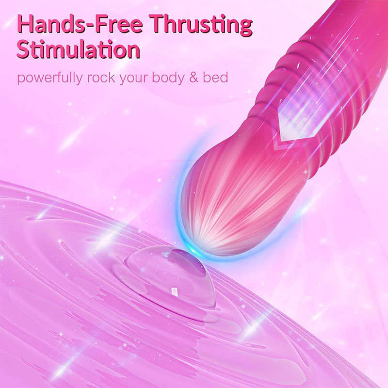 WONDEBLISS Butterfly Thrusting wearable massager hands-free wearable demonstration