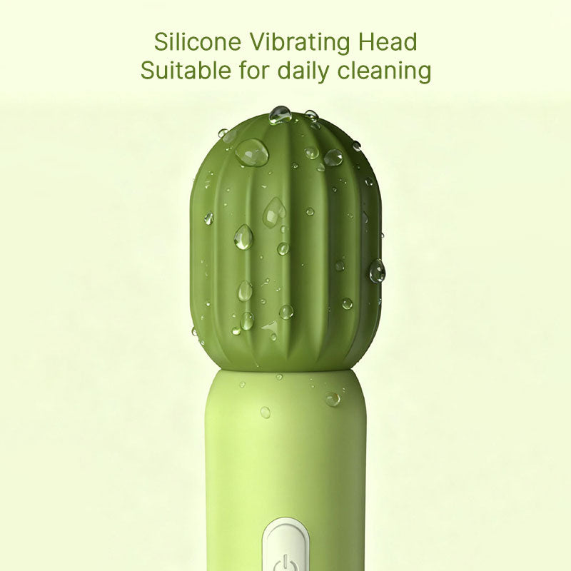 WONDEBLISS Cactus vibrator body-safe silicone texture detail