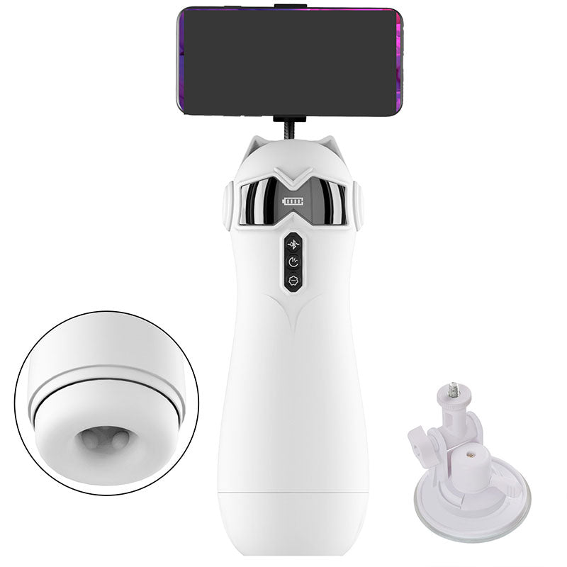 WONDEBLISS Catwoman masturbator main front view, white