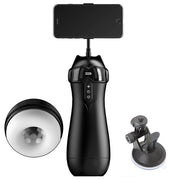 WONDEBLISS Catwoman masturbator phone holder installation detail