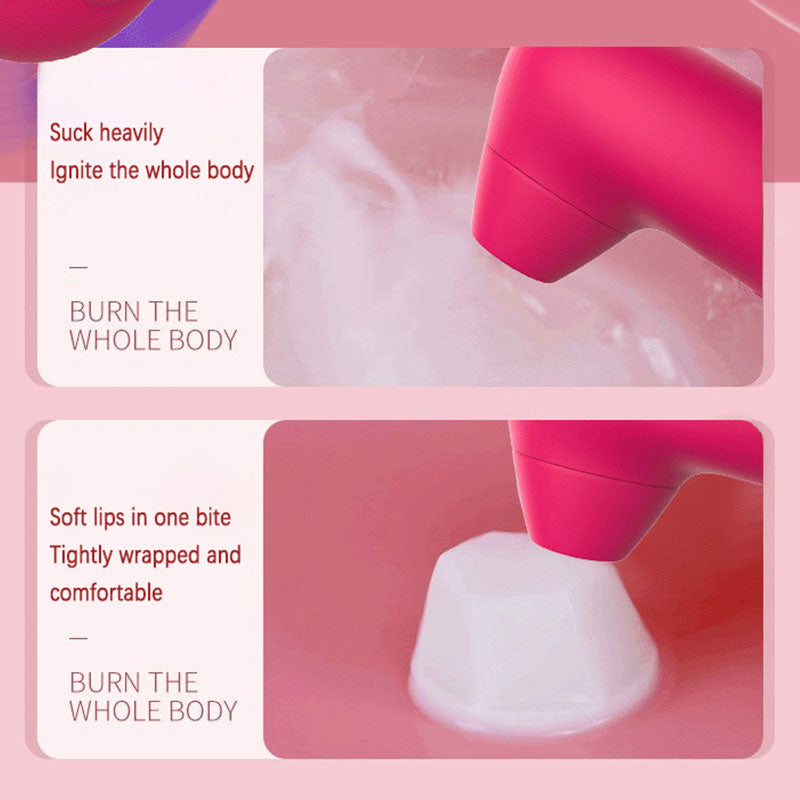 WONDEBLISS Clover and Daisy vibrator suction tapping button controls