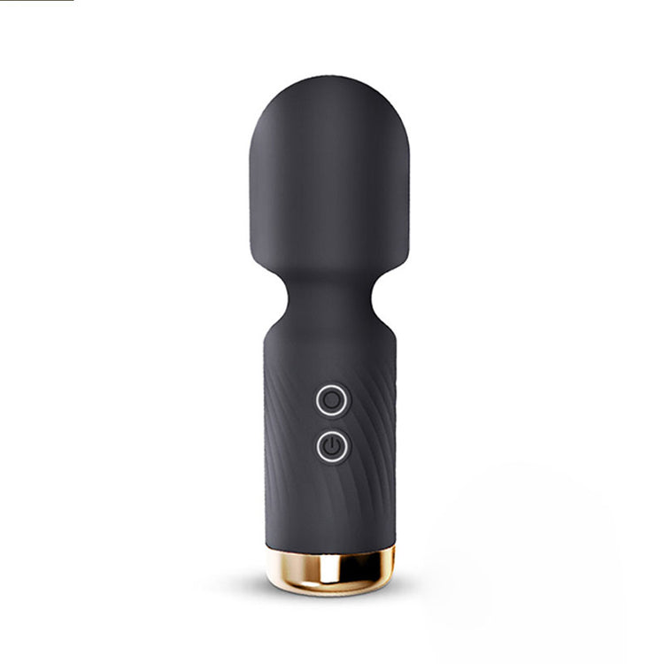 Wondebliss Cutie AV Massager - Black - Front View