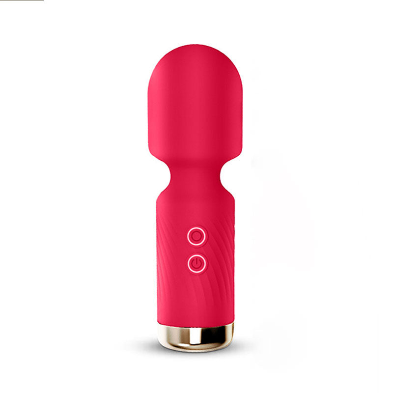 Wondebliss Cutie AV Massager - Red - Front View