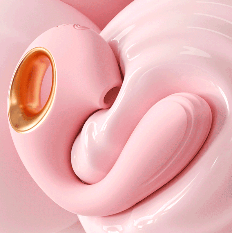 WONDEBLISS Dolphin suction massager body-safe silicone texture detail