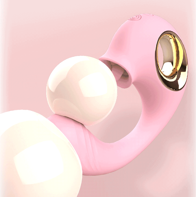 WONDEBLISS Dolphin Tongue vibrator ergonomic curved fit body contour detail