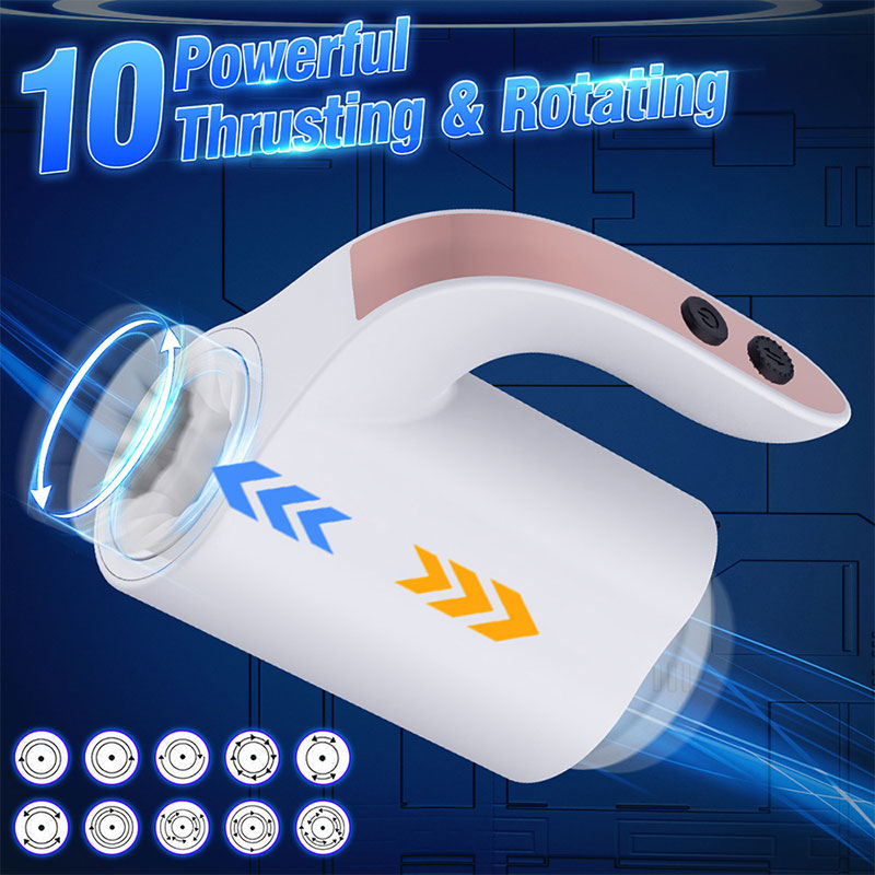 Wondebliss Dora Male Masturbator 10 telescopic thrusting modes