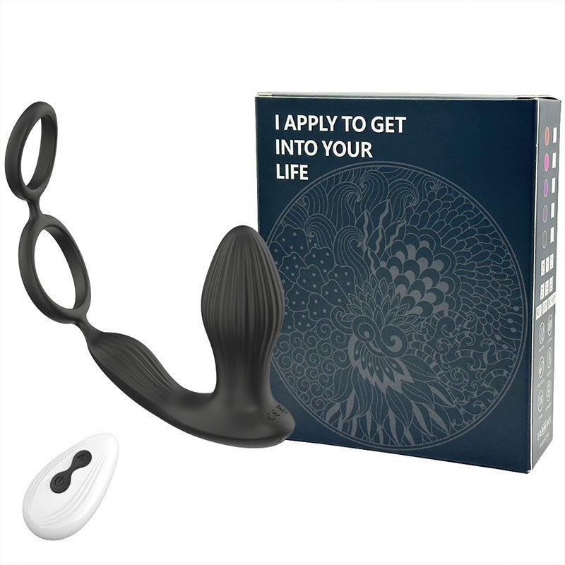 WONDEBLISS double-ring prostate massager discreet packaging overall