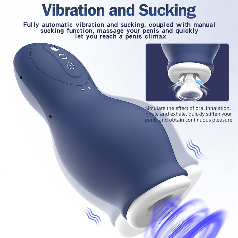 WONDEBLISS Dragon masturbator auto vibration demonstration