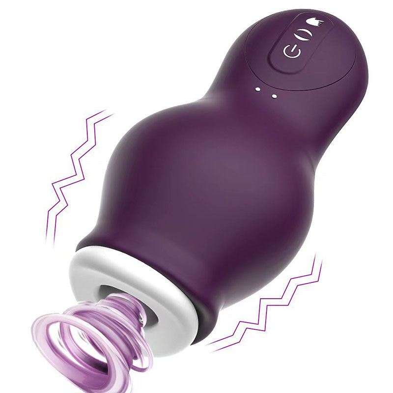 WONDEBLISS Dragon masturbator side view, purple