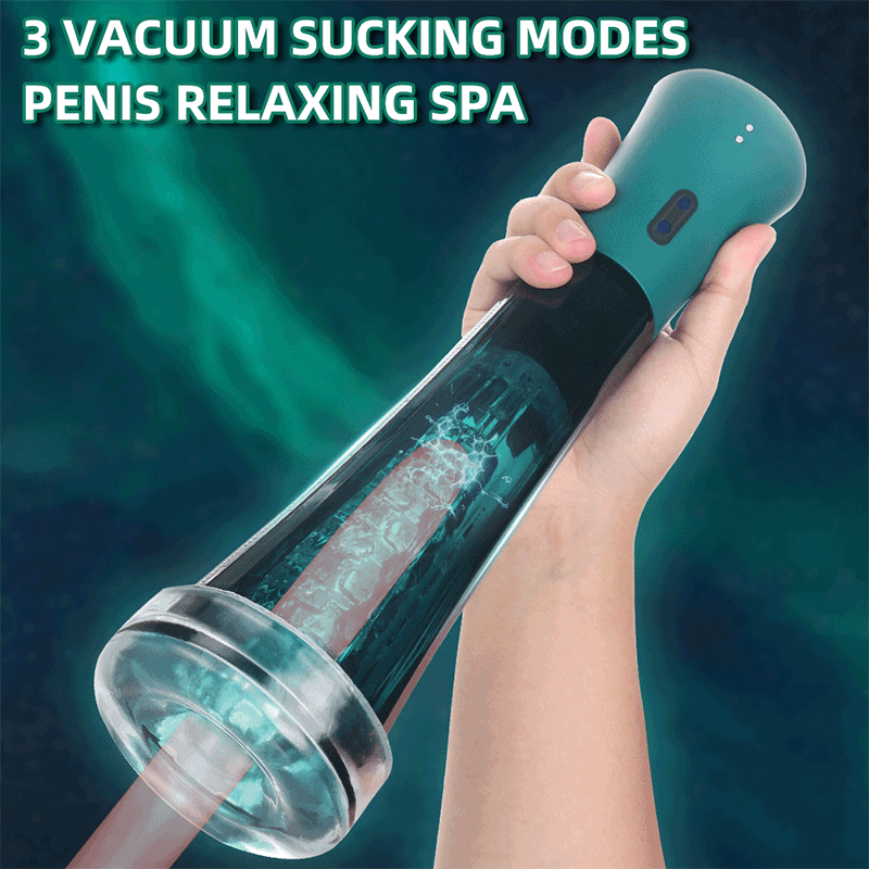 Wondebliss Male Electric Erection Aid Mini 3 vacuum suction modes animation